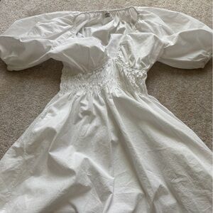 Aritzia White Mini Dress